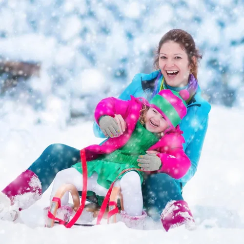 Miniatura 7 de Hicdaw 6 pares de guantes de invierno para niños, guantes de punto elásticos y cálidos para niños o niñas