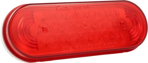 Miniatura 3 de Grote 54752 Luces LED Ovaladas de 6" de Parada, Cola y Giro con Luz de Reversa Integrada - Terminación de Clavija Macho Rojo