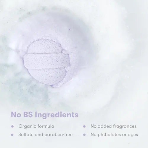 Miniatura 4 de Frida Baby Bombas de baño naturales para dormir, bombas de baño de aceite esencial de lavanda para la hora de acostarse, bombas de ducha relajantes