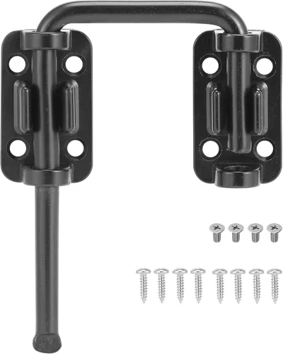 HBL' Cerradura para puerta corrediza de vidrio, cerradura de seguridad infantil para puerta corredera de patio y pestillo de bucle, flexible para