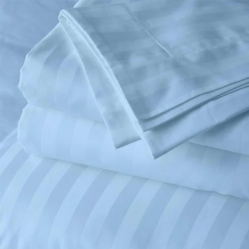 Miniatura 24 de 3 piezas Sábana plana tamaño King Plus extra grande (120 x 120 pulgadas) 800 hilos 100% algodón egipcio calidad de lujo ropa de cama sábana plana