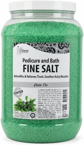 Miniatura 12 de SPA REDI - Detergente para Pies y Baño con Sal Fina, Mandarina, 3.6 L - Hecho con Sales del Mar Muerto, Aceite de Argán, Aceite de Coco y Aceites
