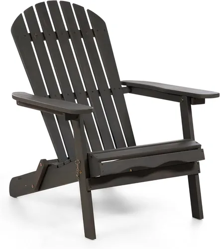 Miniatura 15 de Elk - Silla Adirondack de madera de eucalipto para patio al aire libre de 34 pulgadas de ancho para patio al aire libre, terraza, playa, jardín