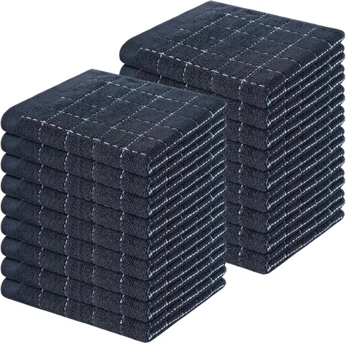 Miniatura 105 de Homaxy Paños de cocina 100% algodón de felpa, toallas de cocina ultra suaves y absorbentes para la cocina, adecuadas para secar y lavar platos
