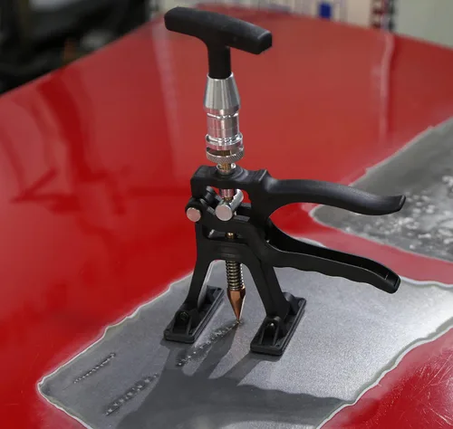 Miniatura 9 de Unidad de tracción de soldadura por puntos de abolladuras de chapa, extractor rápido, herramienta de reparación de carrocería de automóvil, unidad