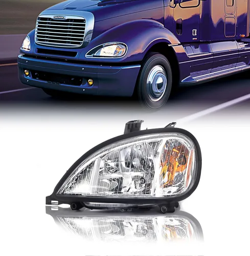 Torque Faro delantero de repuesto para lado del conductor izquierdo para camiones semi Freightliner Columbia 1996-2017, aprobado por DOT SAE, faro