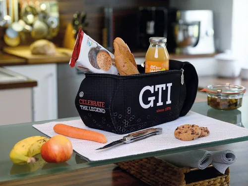 Miniatura 5 de BRISA VW Collection - Volkswagen Bolsa universal de neopreno para maquillaje, cosméticos, artículos de tocador para farmacia, viaje, en diseño GTI
