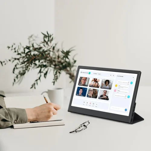 Miniatura 6 de Monitor portátil de 11.6 pulgadas, pequeña pantalla IPS FHD ultra delgada, Plug & Play USB-C/HDMI segunda pantalla externa para laptop, teléfono