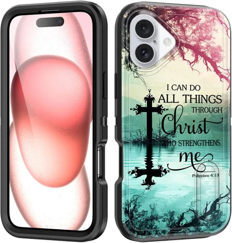 Miniatura 131 de Funda para iPhone Air con soporte integrado, a prueba de golpes, polvo y caídas, 3 capas, grado militar, funda protectora para iPhone Air de 6.5
