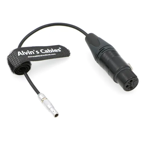 Miniatura 7 de Alvin's Cables Arri Alexa Mini Cable de Audio 5 Pin 00 Macho a XLR 3 Pin Hembra