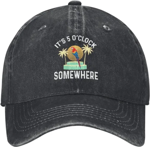 Miniatura 28 de Philysonic 5 Oclock Somewhere Hat It is 5 Oclock Somewhere Hat Gorra de béisbol para mujer, gorra de moda