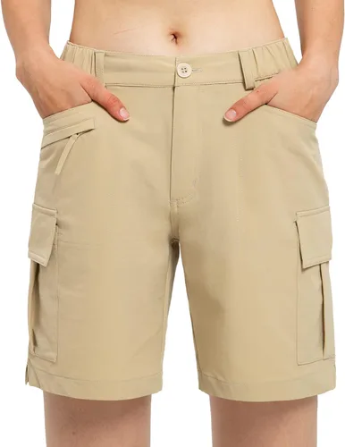 Miniatura 6 de Pantalones cargo para mujer, holgados, casuales, de algodón, tácticos, militares, militares, con 7 bolsillos