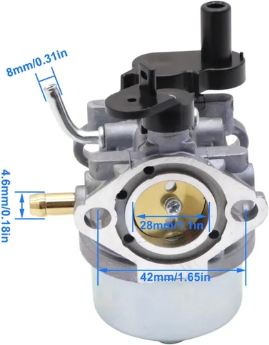 Miniatura 2 de SecosAutoparts Soplador de nieve de carburador compatible con Toro 141cc Power Clear 221QR 210R 221QE 221R Modelo # 38584 38581 38587-SD Compatible