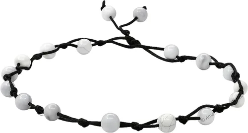Miniatura 67 de Amazing Gemstone Crystal Anklet Ankle Bracelets for Women - Waterproof Beaded Healing Crystal Anklets, Plus Size Chakra Gemstone Bead Anklet