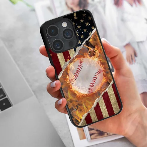 Miniatura 5 de Fundas deportivas para teléfono con diseño de bandera contra fuego para iPhone 7 8 11 12 13 14 15 16 17 Pro Max Plus Mini Xr XSE para Samsung S20