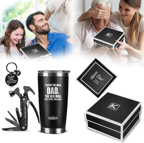 Miniatura 6 de Regalos de cumpleaños para papá, el mejor regalo de Navidad para papá, regalos para hombres de hija, hijo, esposa, regalo personalizado para él