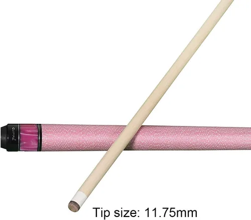 Miniatura 4 de CUPPA Taco de piscina para mujer, puntas de 0.463 in/0.502 in con estuche rosa, juego de accesorios de billar