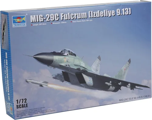 Miniatura 4 de Trumpeter 1/72 MIG-29A Fulcrum (Izdeliye 9.12) Kit modelo Transparente