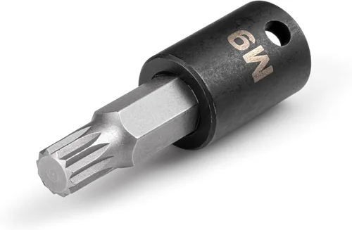 Miniatura 10 de TEKTON Zócalo de impacto de 3/8 pulgadas x M4 Triple Square Bit SIB18204