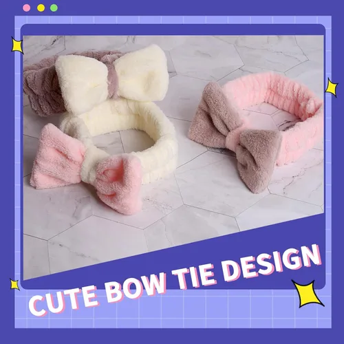 Miniatura 6 de WSYUB - Diademas de spa, diademas de maquillaje, diadema con moño para lavarse la cara, diademas para el cuidado de la piel para mujeres, diademas