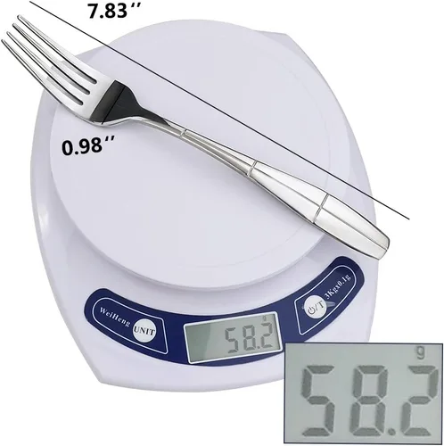 Miniatura 2 de Tenedores de cena de acero inoxidable de 12 piezas, tenedores de cubiertos