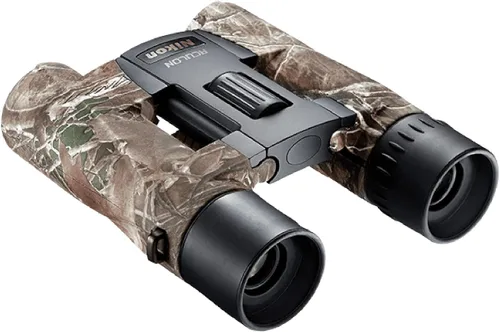 Miniatura 4 de Nikon ACULON A30 10x25 Compact Binoculars - Lightweight Dual-Hinge Design, Multilayer-Coated Lenses, Smooth Central Focus, Ergonomic Grip for