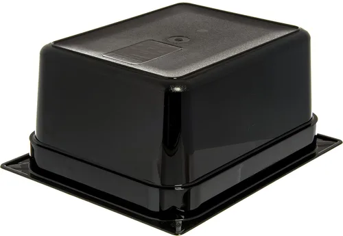 Miniatura 7 de Carlisle FoodService Products StorPlus Contenedor de almacenamiento de alimentos, bandeja de alimentos de tamaño medio para servir y almacenar Negro