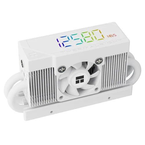 Miniatura 11 de Thermalright HR10 2280 SSD Enfriamiento disipador de calor, disipador de calor de doble cara, tubos de calor de 4 × 0.197 in, con almohadilla
