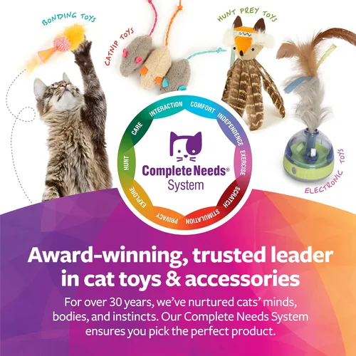 Miniatura 6 de SmartyKat Leggy Llama Catnip Juguete Pateador de Felpa Crujiente, Cuerpo Suave y Flexible para Luchar y Patadas de Conejo para Gatos y Gatitos