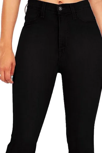 Miniatura 4 de Galmint - Jeans vaqueros acampanados de cintura alta y pierna ancha corte de bota para mujer