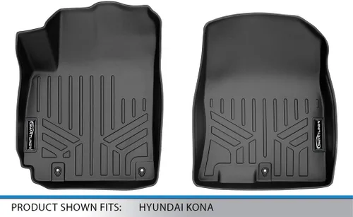 Miniatura 4 de MAXLINER - Juego de tapetes de piso de ajuste personalizado para Hyundai Kona 2018-2023