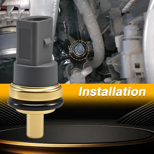 Miniatura 5 de Sensor de temperatura del agua del motor, interruptor térmico ECT compatible con Passat Jetta Golf Reemplazar #: 06A919501A