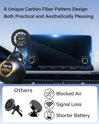 Miniatura 3 de SKYLOTEC Soporte de teléfono de coche para BMW Serie 5 i5 530i 540i xDrive eDrive40 M60 2024 2025 2026 Accesorios Soporte magnético para teléfono