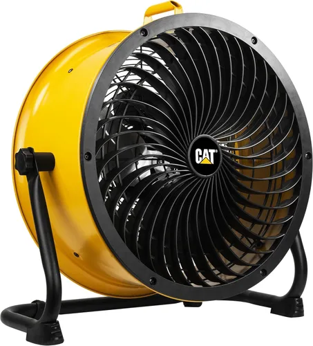 CAT Ventiladores - Ventilador de tambor de alta velocidad de 18 pulgadas con hoja de grado industrial resistente (amarillo, 2 en 1): 3,400 CFM,
