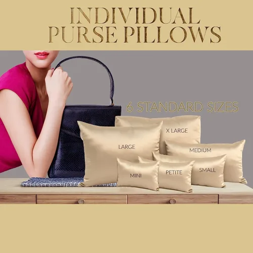 Miniatura 6 de Purse Insert Pillows - Custom Cushioned Handbag Fillers Shaper Inserts to Maintain Small to Large Purses