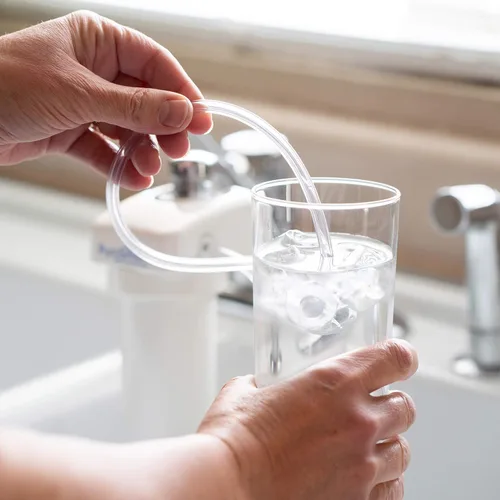 Miniatura 9 de PuroSmart Sistema de tratamiento de agua para el hogar con sistema de ósmosis inversa de alto flujo El sistema compacto de ósmosis inversa se