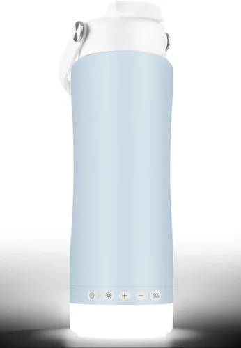 Miniatura 9 de Linterna de camping con botella de agua, luces LED modulares con 5 modos, lámpara recargable para tienda de campaña, senderismo, mochilero de Negro