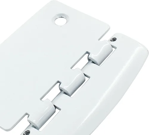 Miniatura 4 de Paquete de 4 cerraduras de puerta de acción abatible, cerradura de puerta abatible, cerraduras de puerta reversibles de privacidad con tornillo