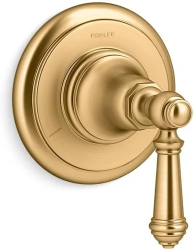 Miniatura 6 de Kohler K-T72770-4-BN Artifacts - Moldura de válvula de transferencia con mango de palanca, níquel cepillado vibrante, talla única Vibrant Brushed