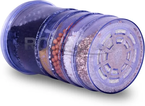 Miniatura 4 de Cartucho de filtro mineral de repuesto de 5 etapas para encimera y enfriadores de agua. 5 capas de filtración y mineralización. Elimina