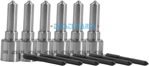 Miniatura 2 de 093400-9470 Boquilla de inyector automotriz DLLA152P947 Juego de 6 boquillas de combustible diésel compatibles con Nissan Navara D40 D40B D40L D40M