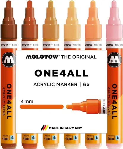 Miniatura 15 de Molotow ONE4ALL - Juego de rotuladores de pintura acrílica 10 colores básicos #1