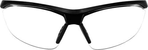 Miniatura 2 de Global Vision Lieutenant Wraparound - Gafas de sol de seguridad para motocicleta ANSI Z87.1 y MIL-PRF-32432, marco negro Lente Transparente