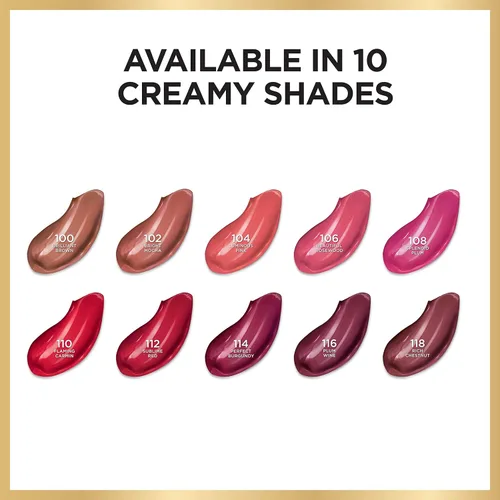 Miniatura 5 de L'Oréal Paris Age Perfect - Lápiz labial hidratante luminoso, ciruela espléndida, 0.13 onzas