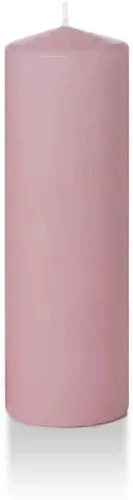 Yummi - Velas redondas delgadas de pilar (45 colores, 3 tamaños)