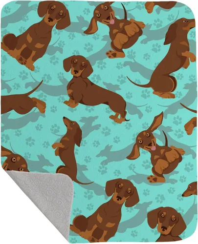 Miniatura 55 de Caroline's Treasures MLM1042LQB Airedale Terrier - Manta acolchada de 50 x 60 pulgadas, diseño de ilustraciones para cama, sofá, suave y ligera