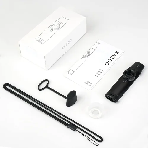 Miniatura 4 de Kazoos con 5 membranas adicionales, Kazoo de metal con tono ajustable para guitarra, ukelele, violín, piano, teclado, instrumentos musicales fáciles