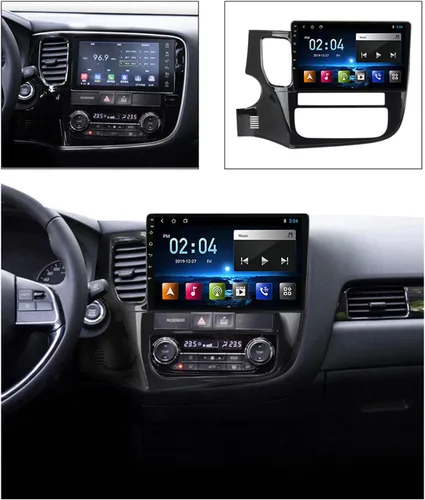Miniatura 2 de Radio estéreo de doble DIN para automóvil con Carplay y Android Auto, pantalla táctil de 9 pulgadas en el salpicadero GPS de navegación, Bluetooth