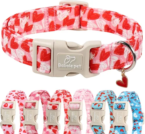 Miniatura 42 de Collar de otoño para perro, lindo collar de cachorro con hojas de otoño, ligero, cómodo, ajustable, para mascotas pequeñas, medianas y grandes