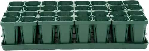 Miniatura 16 de Vego garden Seedling Suite Products, paquete de 8 bandejas de plántulas jumbo con tapas de bandeja de plántulas y bandejas de riego inferiores de 10